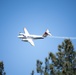 U.S. Forest Service Lead Aircraft dispenses a puff of smoke during Modular Airborne Fire Fighting System (MAFFS) Spring Training 2024