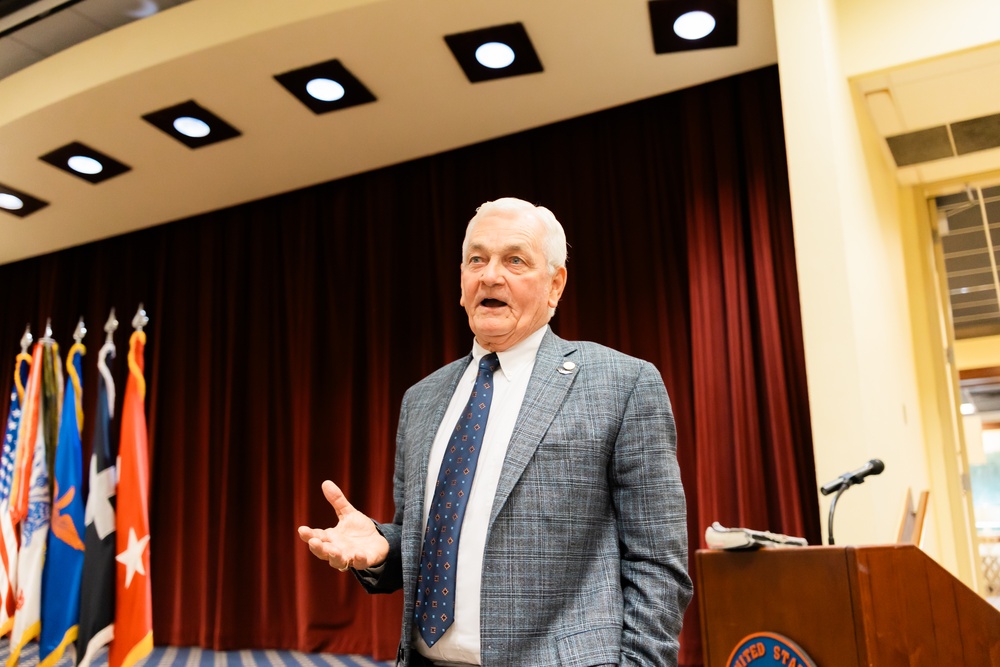 Sonny Moore leads the National Prayer Breakfast