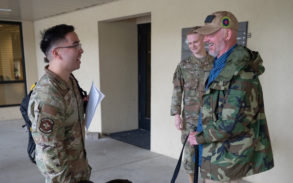 Pup provides comfort to 349th MDG Personnel