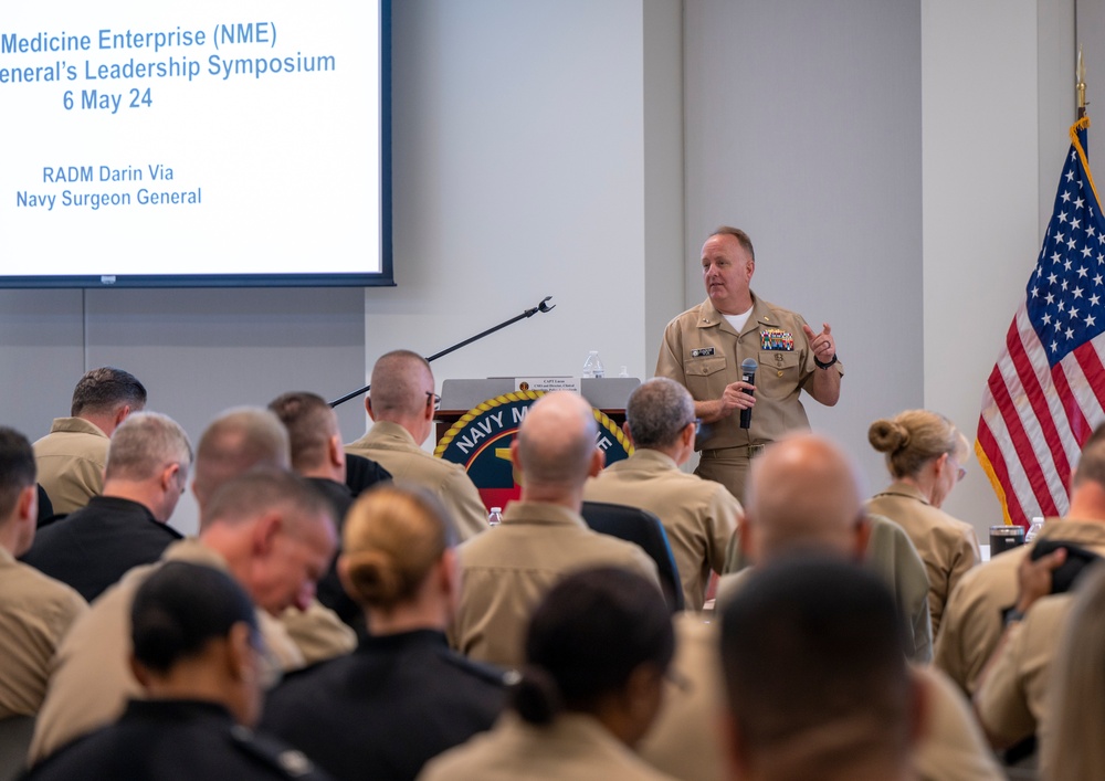 Surgeon General reinforces key priorities in 2024 Navy Medicine Leadership Symposium