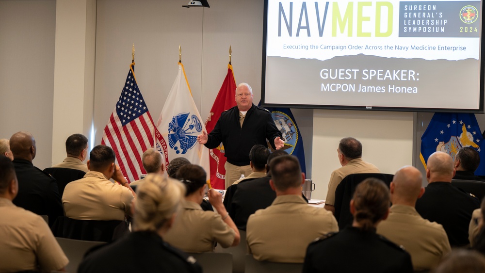 Surgeon General reinforces key priorities in 2024 Navy Medicine Leadership Symposium