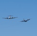 U.S. Forest Service Lead Plane leads a C-130 from Wyoming Air National Guard's 153rd Airlift Wing during Modular Airborne Fire Fighting System (MAFFS) Spring Training 2024