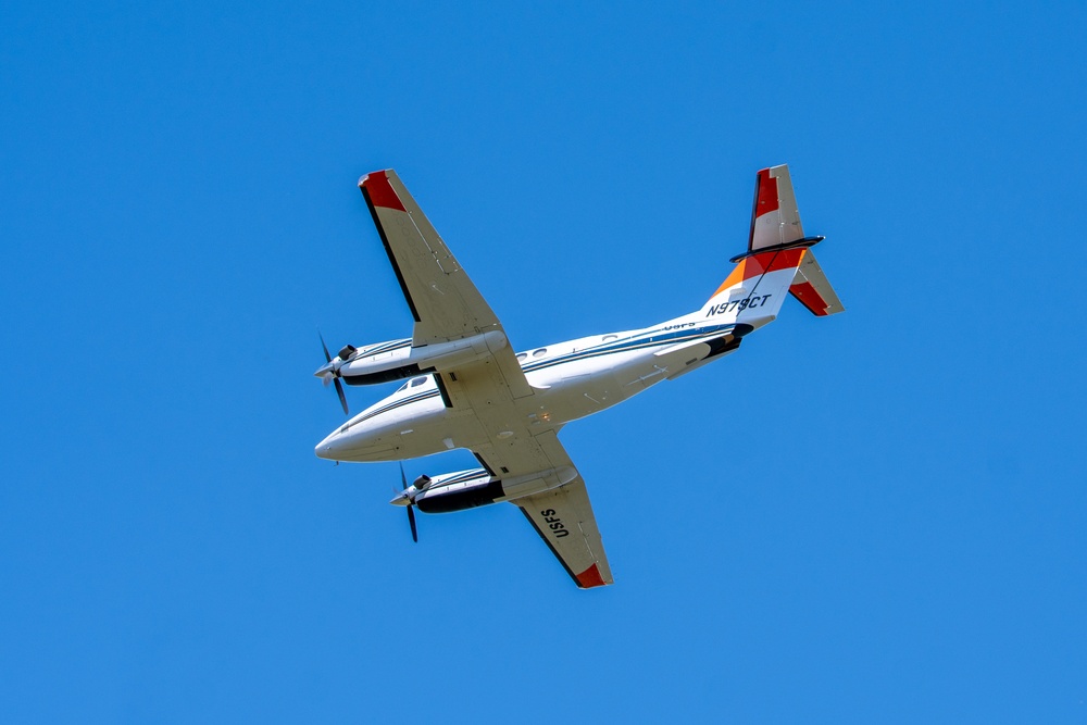 U.S. Forest Service Lead Aircraft during Modular Airborne Fire Fighting System (MAFFS) Spring Training 2024