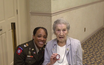 WWII nurse honored guest at Twilight Tattoo matinee