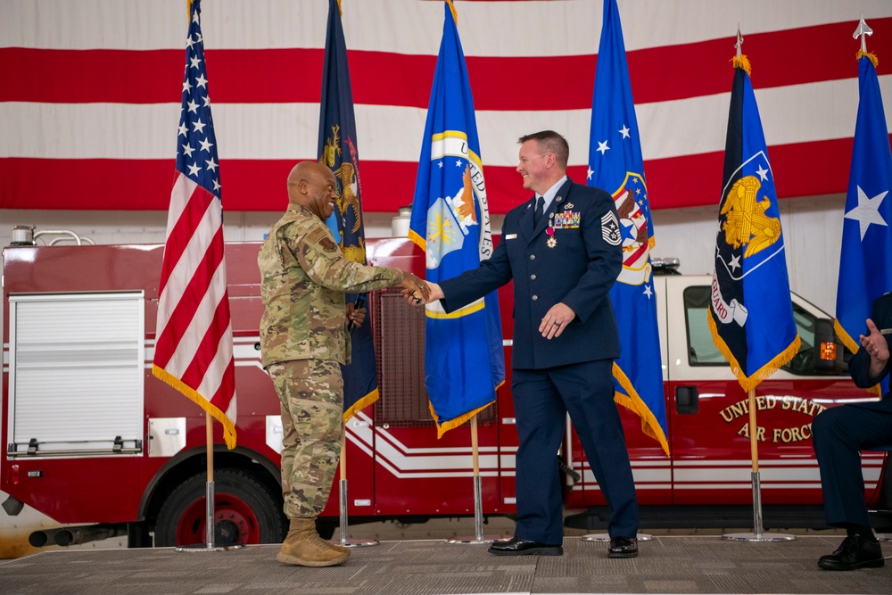 MIANG Command Chief Retires