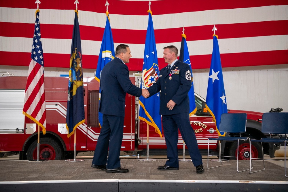 MIANG Command Chief Retires