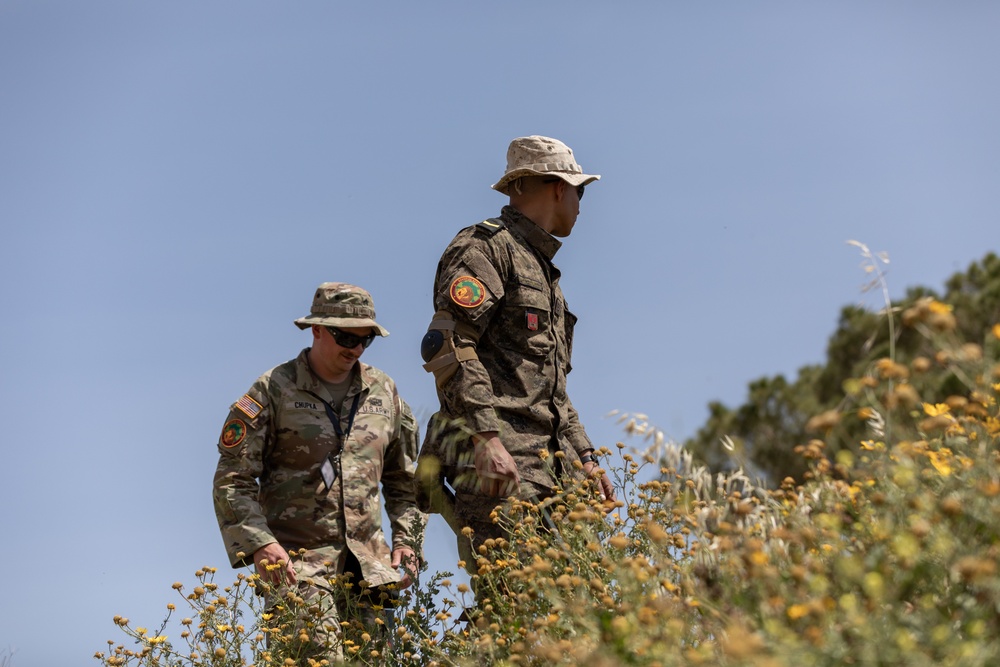 US, Tunisian forces conduct explosive ordnance disposal (EOD) situational tactical exercise (STX) lanes at African Lion 2024