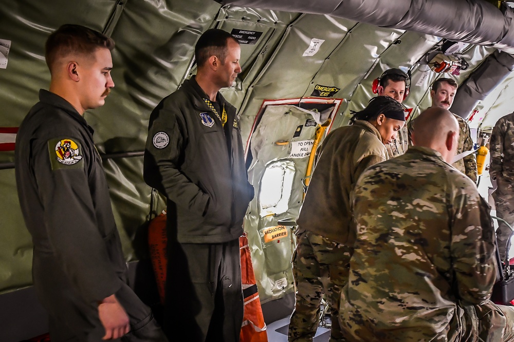354th Medical Group and 168th Operations collaborate on Hyperlite Hyperbaric stretcher training