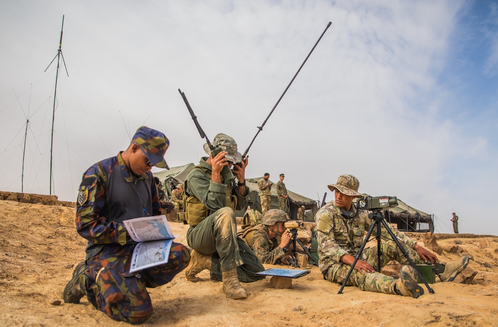 Partner nations conduct air to ground integration in Tunisia at African Lion 2024