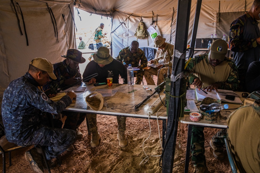 Partner nations conduct air to ground integration in Tunisia at African Lion 2024