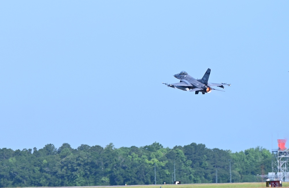 F-16 takes flight during Sentry Savannah 2024