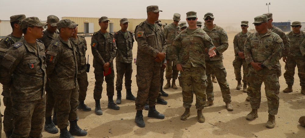 Texas National Guard unit describes HIMARS capabilities to Tunisians during African Lion 2024