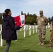 US Army Brig. Gen. John LeBlanc honors fallen troops at North Africa American Cemetery in Tunisia