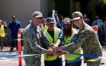 Ribbon Cutting for POV EV Charger at NASL Navy Lodge