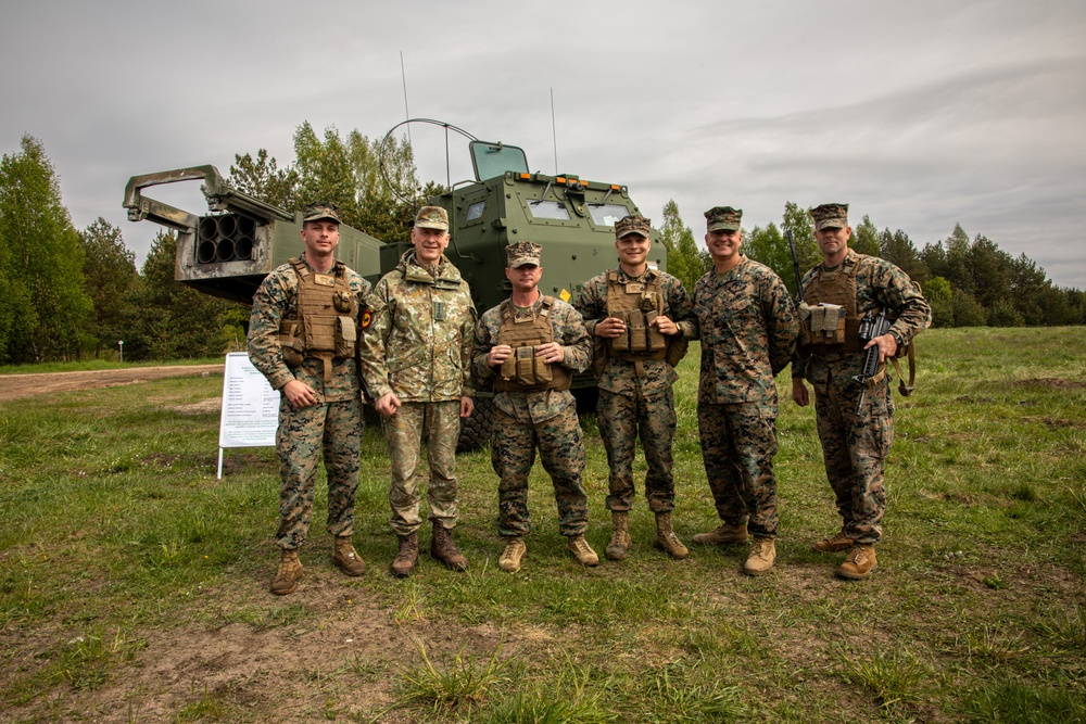 Thundering Reserves: Marines with 2nd Battalion, 14th Marines Unleash Live-fire HIMARS