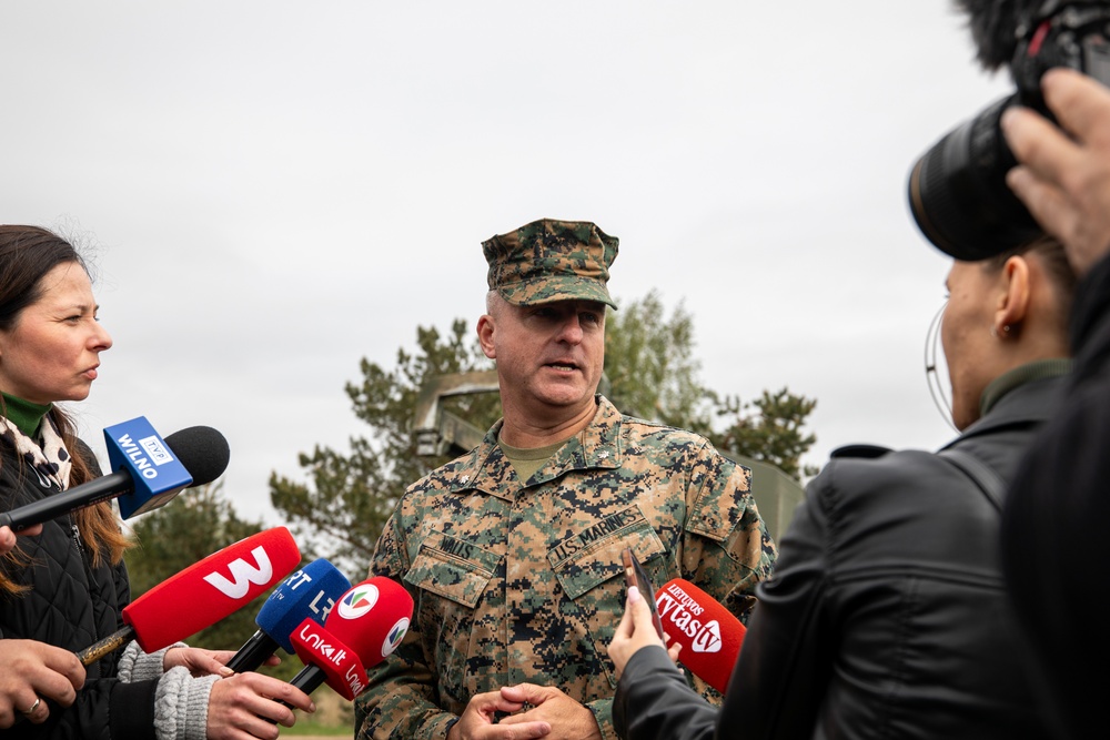 Thundering Reserves: Marines with 2nd Battalion, 14th Marines Unleash Live-fire HIMARS