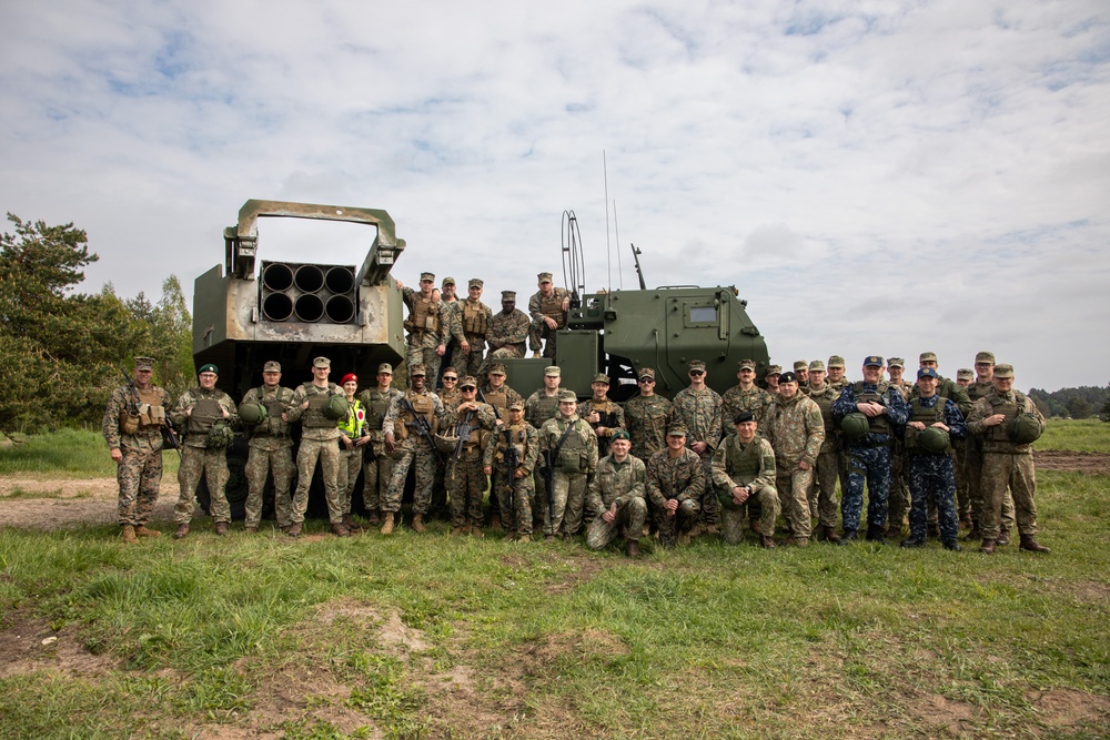 Thundering Reserves: Marines with 2nd Battalion, 14th Marines Unleash Live-fire HIMARS