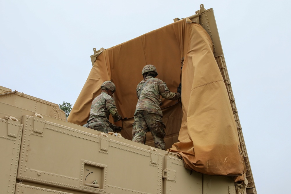 Air Defense Artillery Training Exercise