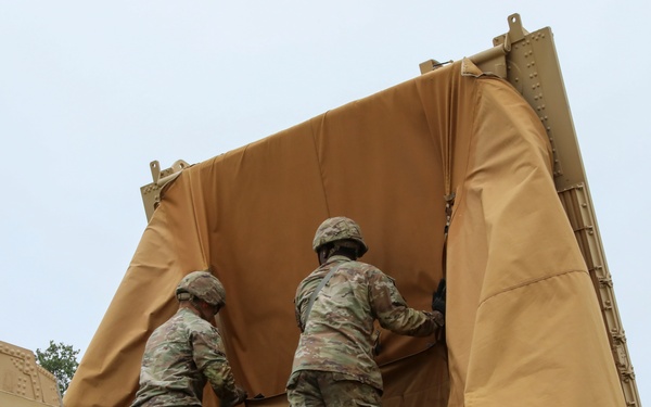 Air Defense Artillery Training Exercise