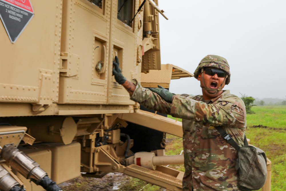 Air Defense Artillery Training Exercise
