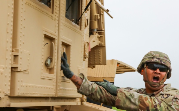 Air Defense Artillery Training Exercise