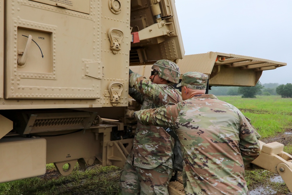 Air Defense Artillery Training Exercise
