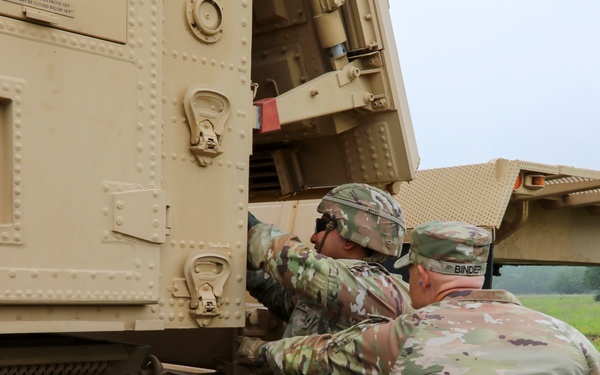 Air Defense Artillery Training Exercise