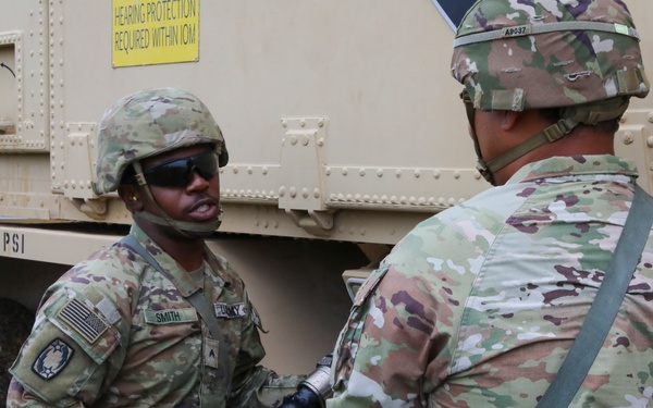 Air Defense Artillery Training Exercise