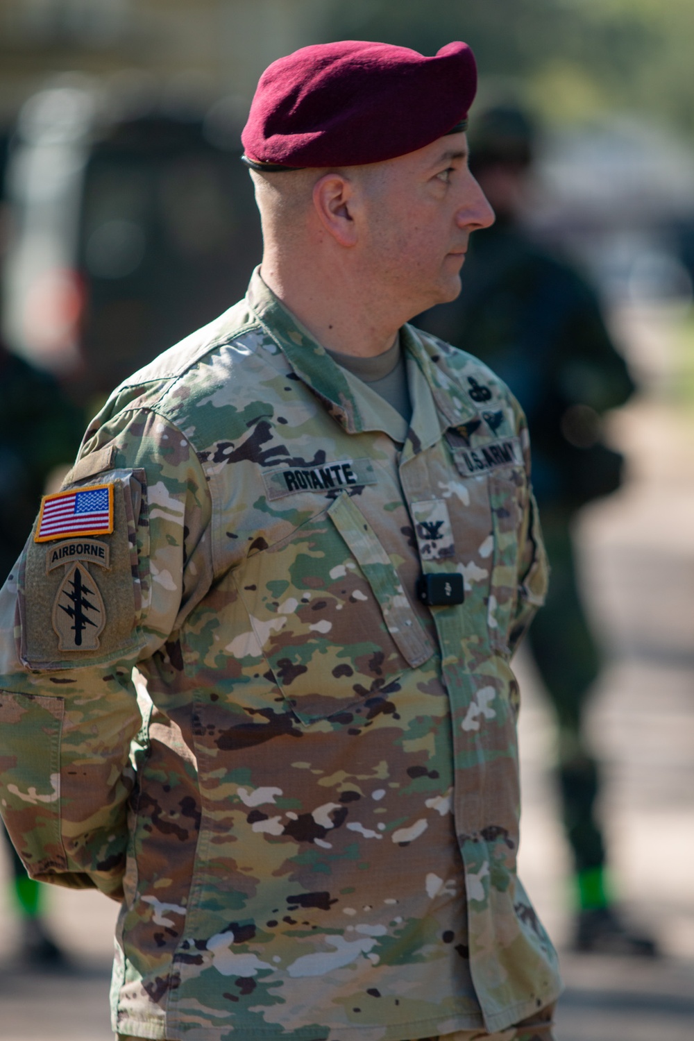 Col. John Rotante Preps International Media as Over 600 Allied Paratroopers Conduct Sweden's Largest Joint Military Exercise