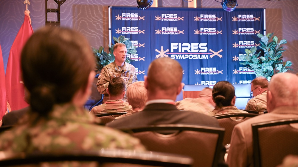 Brig. Gen. Curtis King updates air defense artillery state-of-the-branch at 2024 Fires Symposium