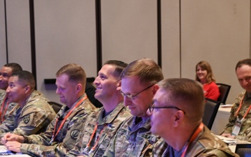 Brig. Gen. Curtis King updates air defense artillery state-of-the-branch at 2024 Fires Symposium