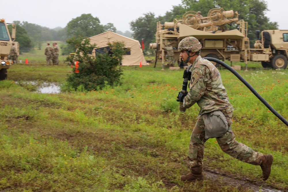 Air Defense Artillery Training Exercise