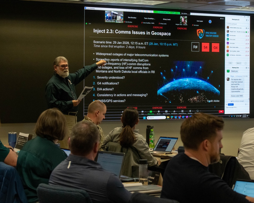 FEMA Region 8 Hosts Space Weather Tabletop Exercise