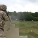 U.S. Army National Guard Soldier participates in M249 SAW weapons qualification