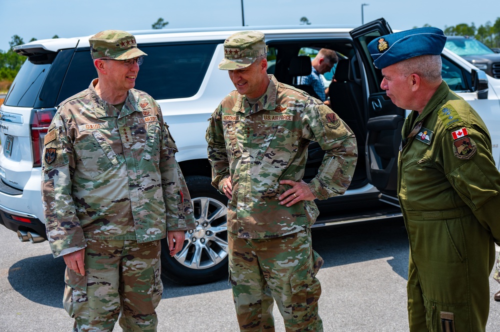 NORAD and USNORTHCOM commander visits CONR-1AF (AFNORTH &amp; AFSPACE)