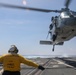 Rear Adm. Christopher Alexander, commander of Carrier Strike Group 9, visits the USS Howard in the South China Sea