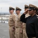 USS Tripoli Celebrates Senior Chief's Retirement