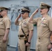 USS Tripoli Celebrates Senior Chief's Retirement