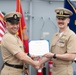 USS Tripoli Celebrates Senior Chief's Retirement