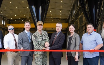NUWC Division, Keyport holds ribbon cutting for UUV maintenance facility