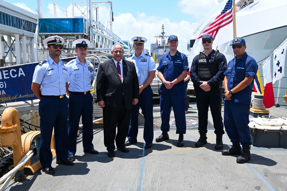 USCGC Seneca (WMEC 906) at Fleet Week Miami 2024