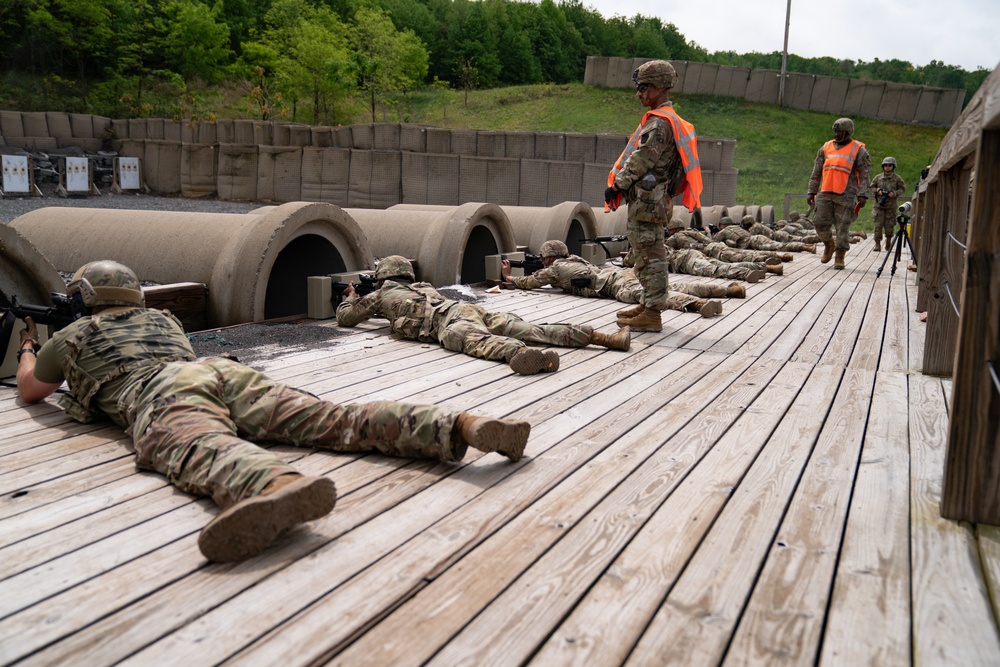 2024 Region II Best Warrior Competitors Zero M4 in preparation of M4 Carbine Qualification