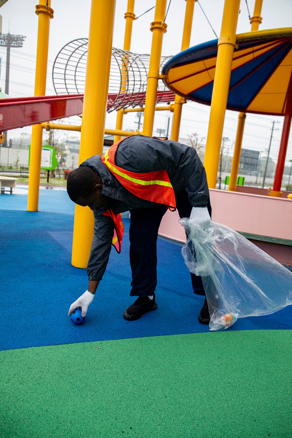 Atago Sports Complex clean up