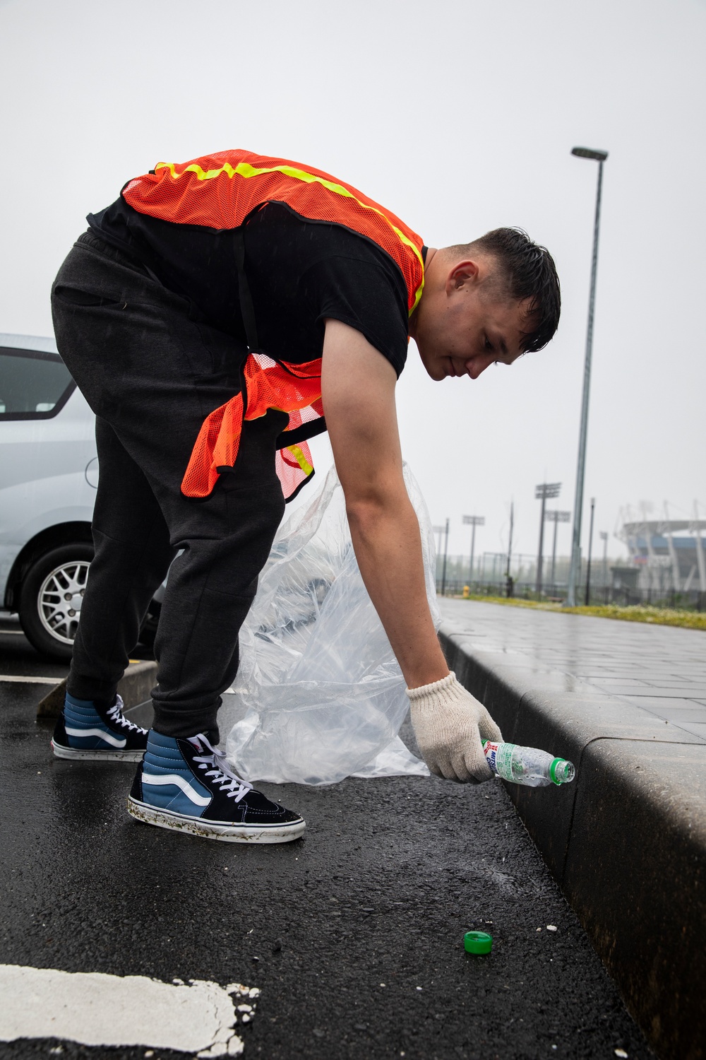 Atago Sports Complex clean up