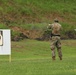 West Virginia Army National Guard Soldier Fires Pistol during Combat Pistol Qualification Course