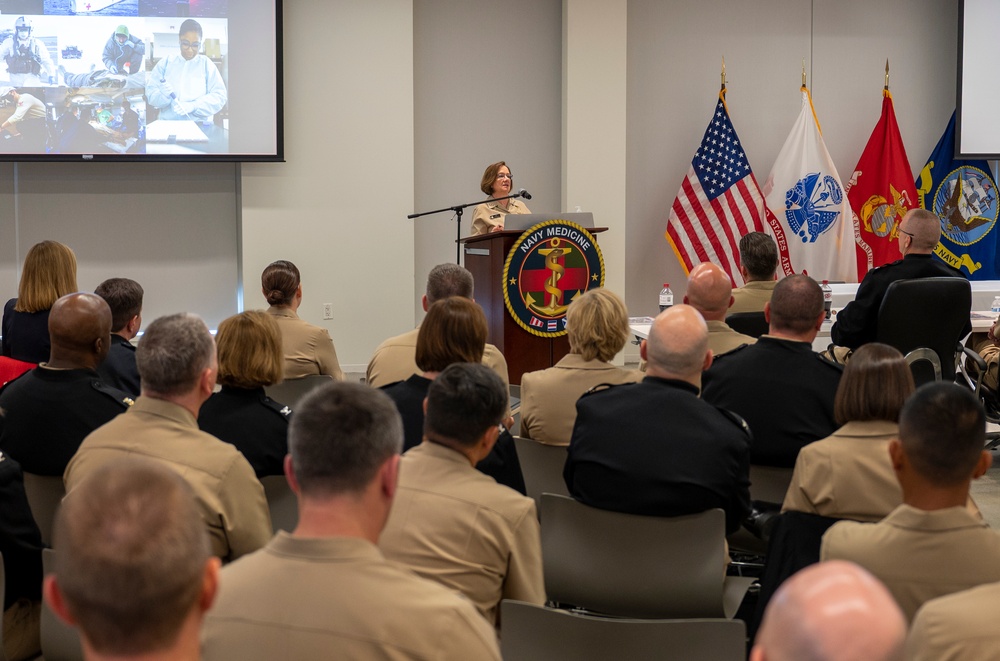 Surgeon General reinforces key priorities in 2024 Navy Medicine Leadership Symposium