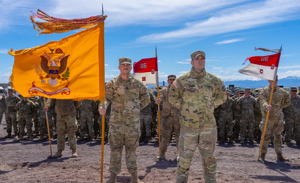 Meritorious Unit Honor for Oregon Guard Cavalry Unit