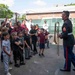 Sailors and Marines Visit Trinity Christian Academy