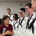 Sailors and Marines Visit Trinity Christian School