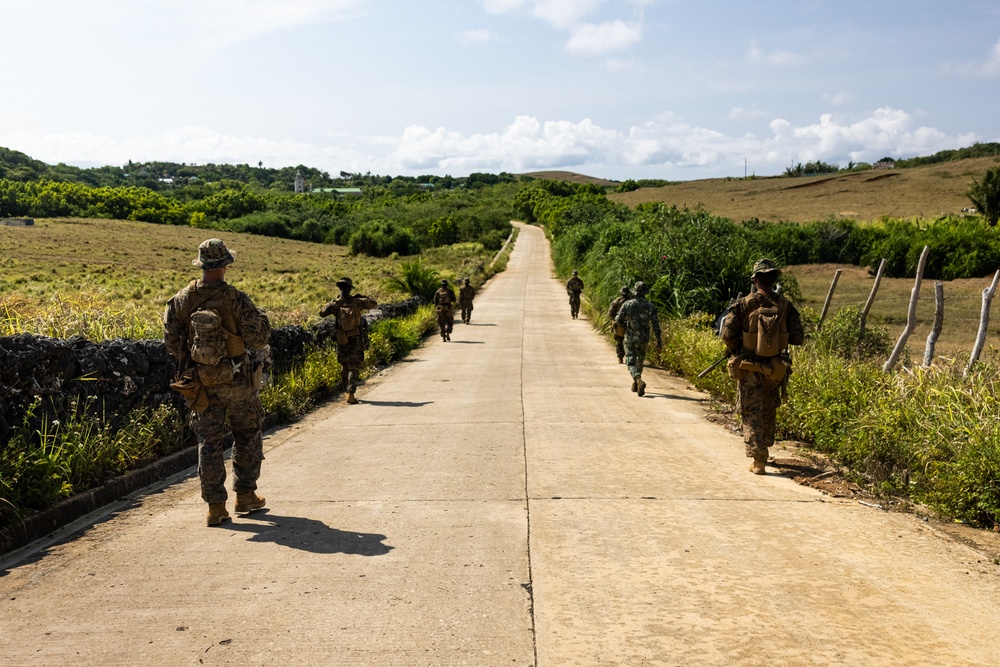 Balikatan 24: 3rd LCT and Philippine Marines Conduct Civil Reconnaissance during MKTSO